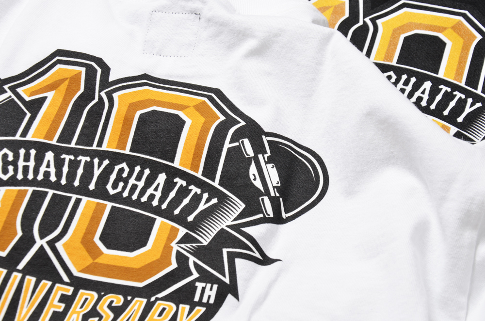 CHATTY CHATTY 10th ANNIVERSARY TEE Delivery!!!