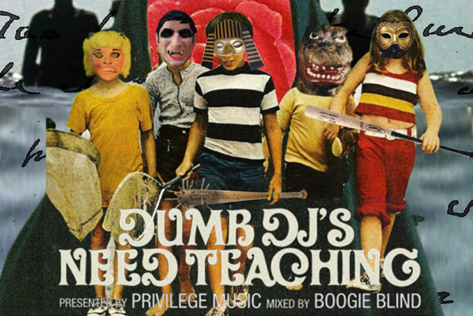 PRIVILEGE Music Presents “Dumb DJs Need Teaching” A Boogie Blind Mixtape!!!