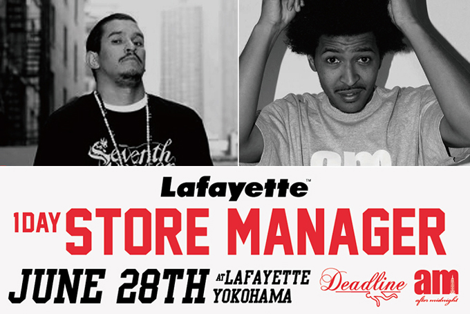 1DAY STORE MANAGER at Lafayette Yokohama!!!