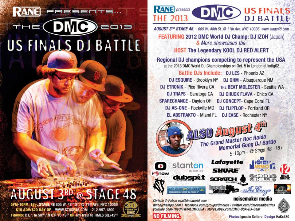 2013 DMC US Finals DJ BATTLE!!!