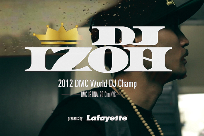 DJ IZOH in NYC for DMC US FINAL 2013 – Supported by Lafayette