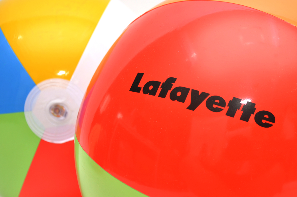 Lafayette 2014 Summer SPOT ITEM – Lafayette LOGO BEACH BALL Delivery