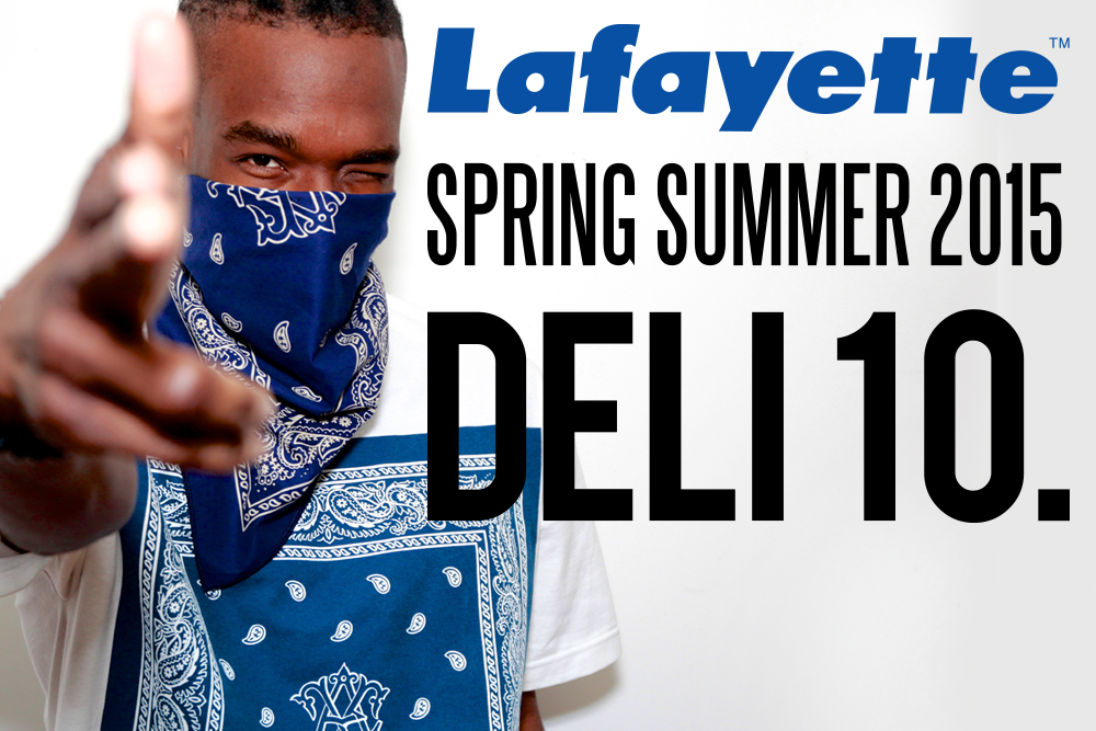 Lafayette Spring/Summer 2015 “Delivery 10.”