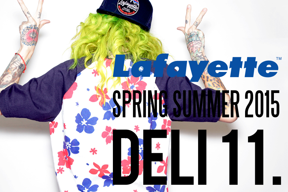 Lafayette Spring/Summer 2015 “Delivery 11.”