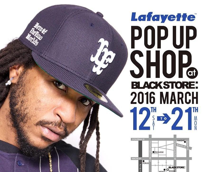 Lafayette POP UP SHOP at BLACKSTORE