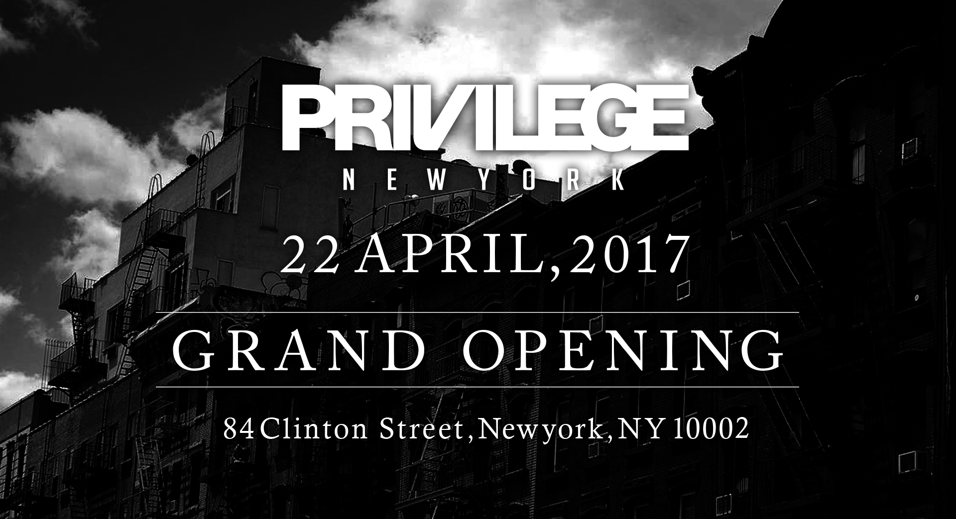 PRIVILEGE NEW YORK OPEN !!!