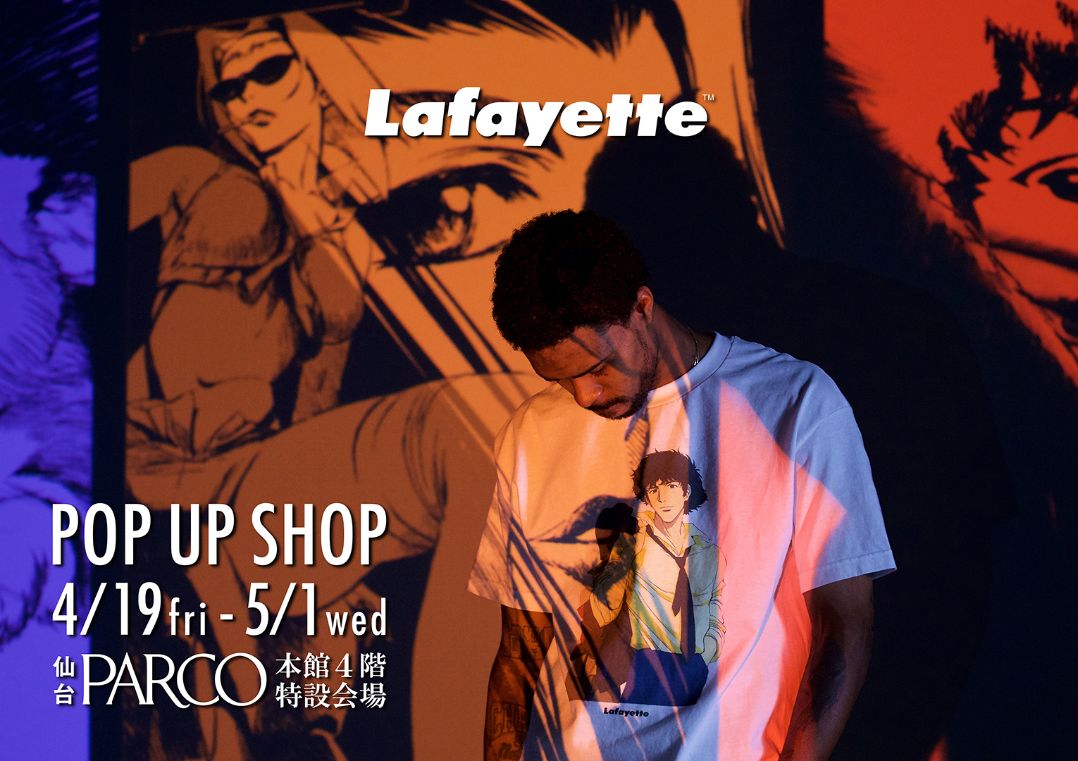 Lafayette POP UP SHOP  at SENDAI PARCO